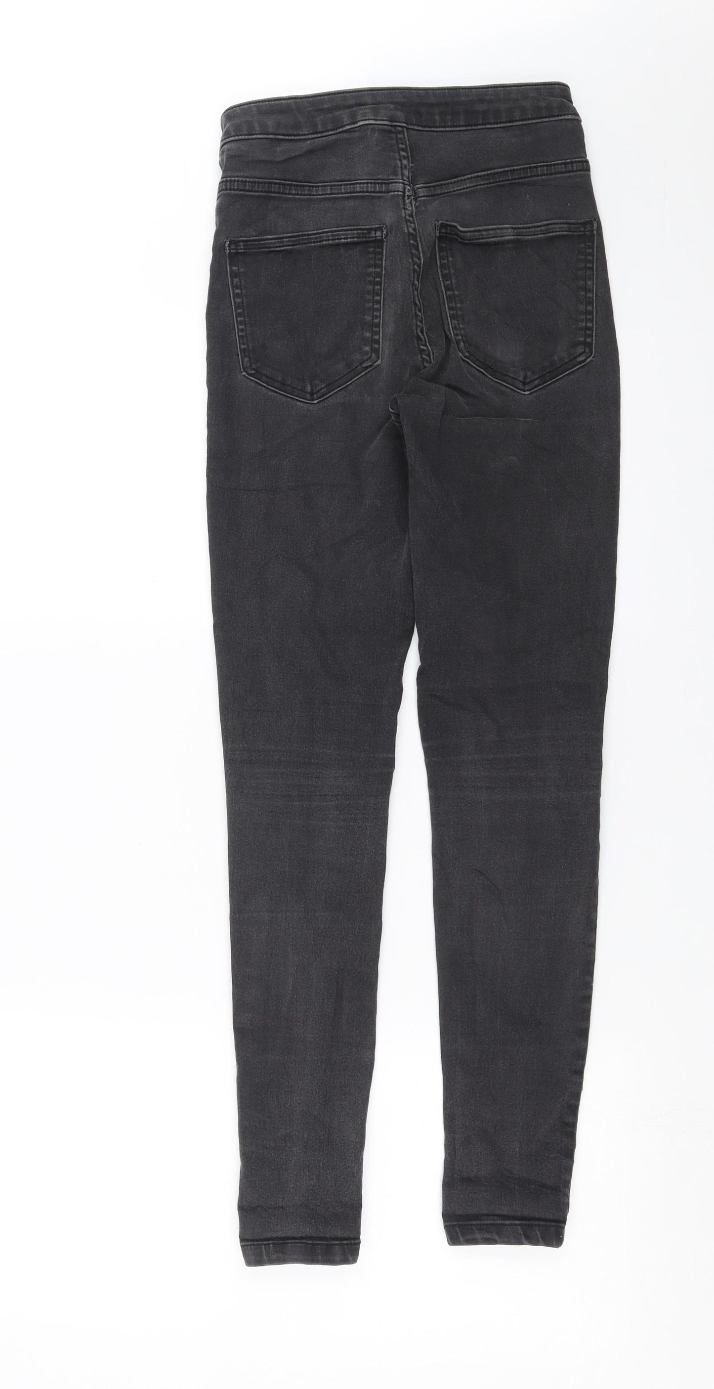 Marks and Spencer Womens Grey  Denim Skinny Jeans Size 24 in L28 in
