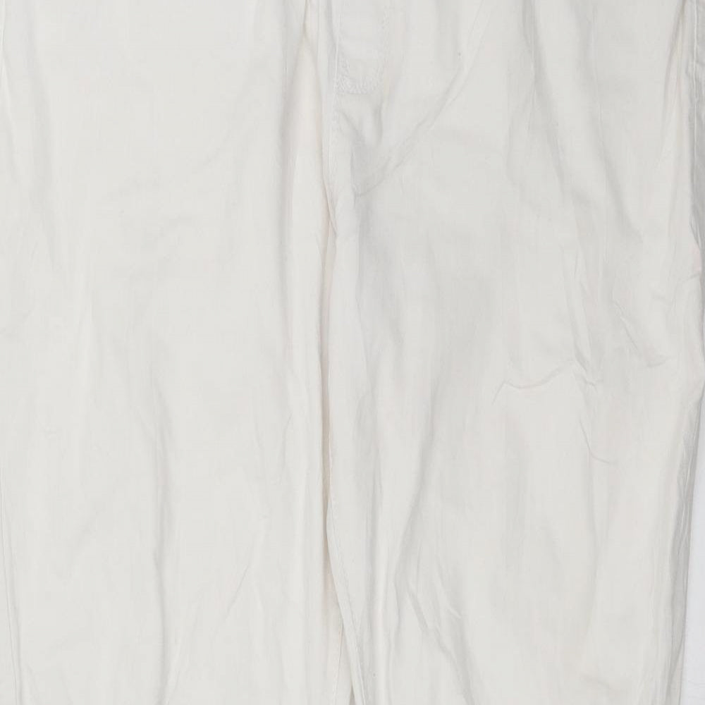 Primark Womens White  Denim Jegging Jeans Size 18 L29 in