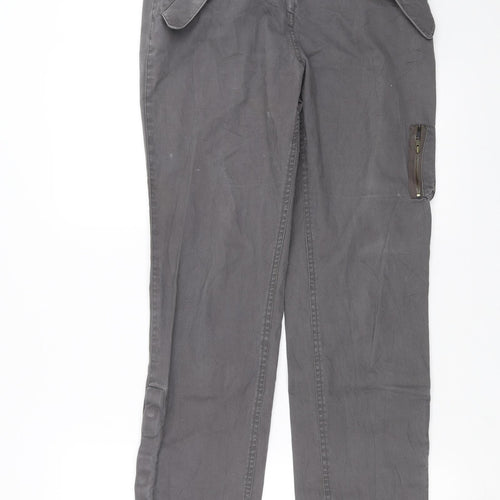 Linea Womens Grey   Trousers  Size 10 L29 in