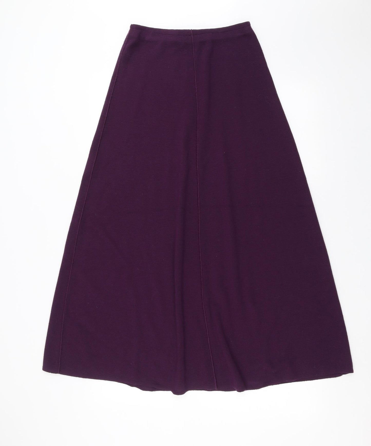 Marks and Spencer Womens Purple  Knit Maxi Skirt Size 8
