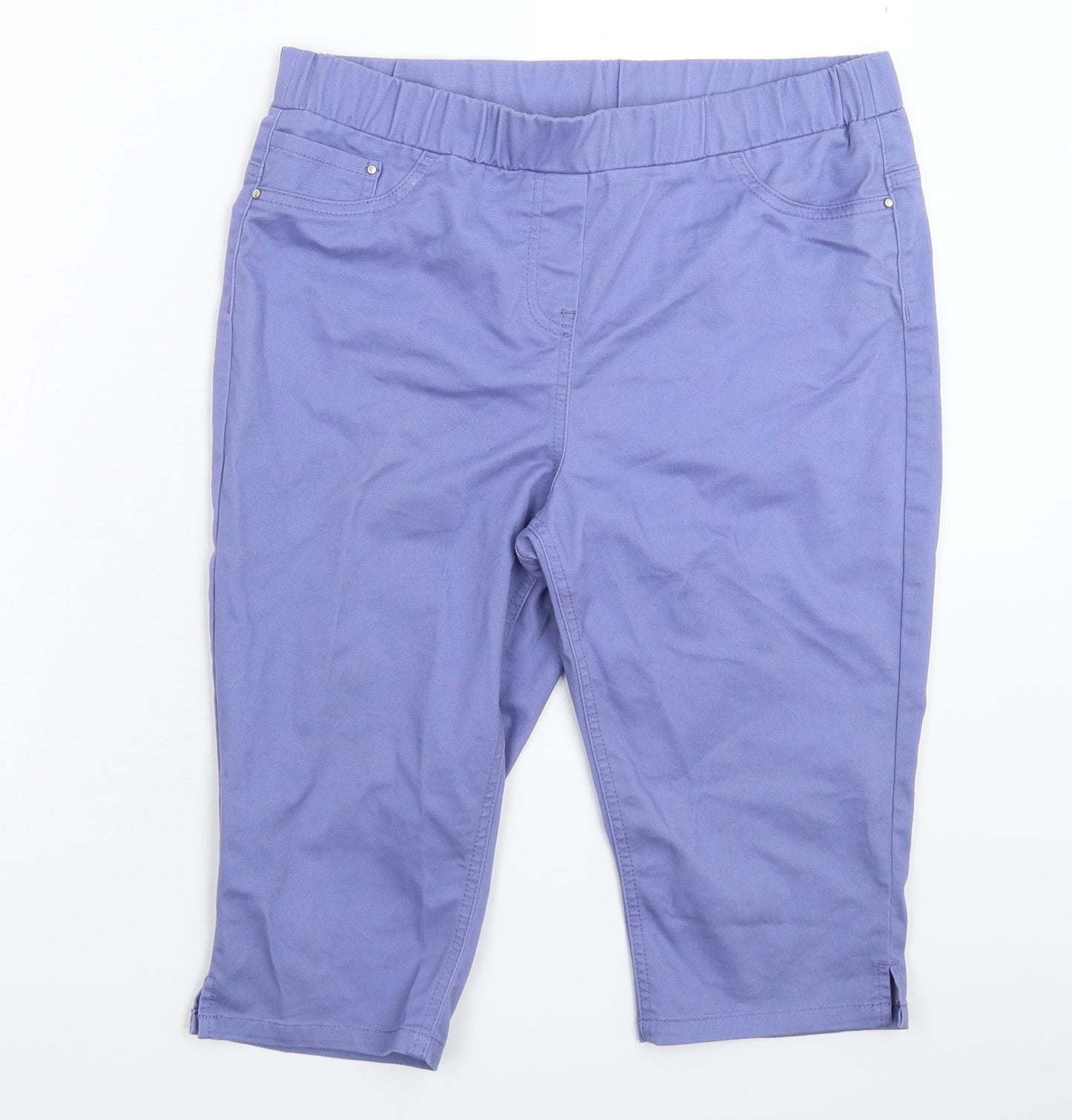 George Womens Blue   Bermuda Shorts Size 14