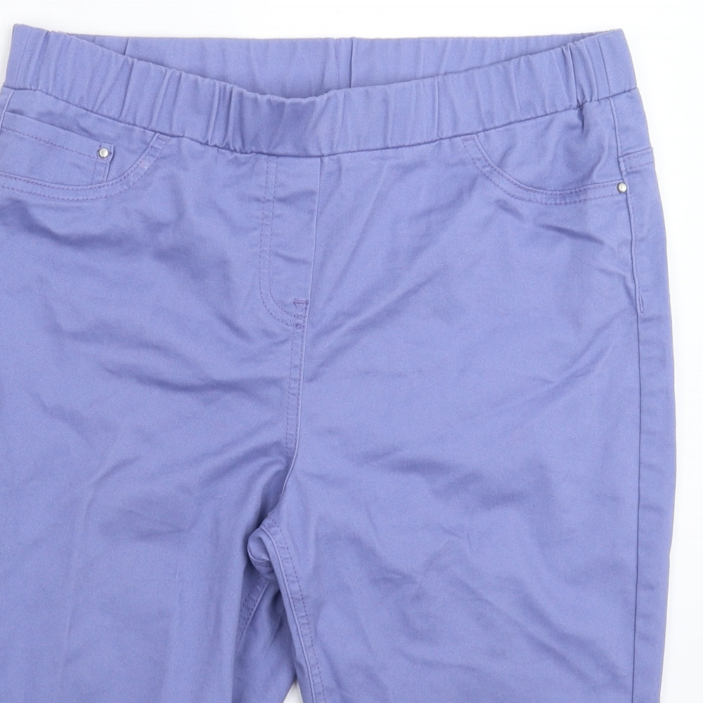 George Womens Blue   Bermuda Shorts Size 14