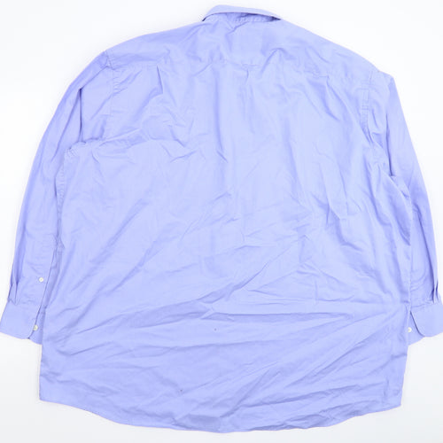 Van Heusen Mens Blue    Dress Shirt Size 19