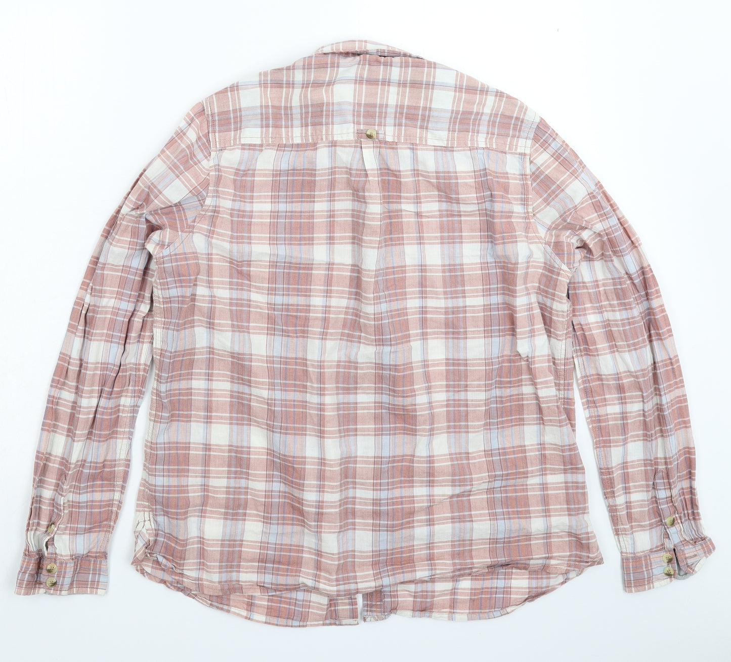 Fat Face Womens Multicoloured Check  Basic Button-Up Size 18