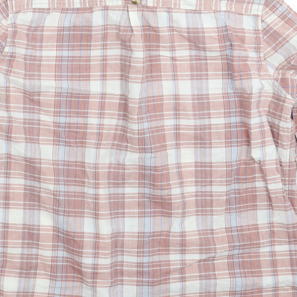 Fat Face Womens Multicoloured Check  Basic Button-Up Size 18