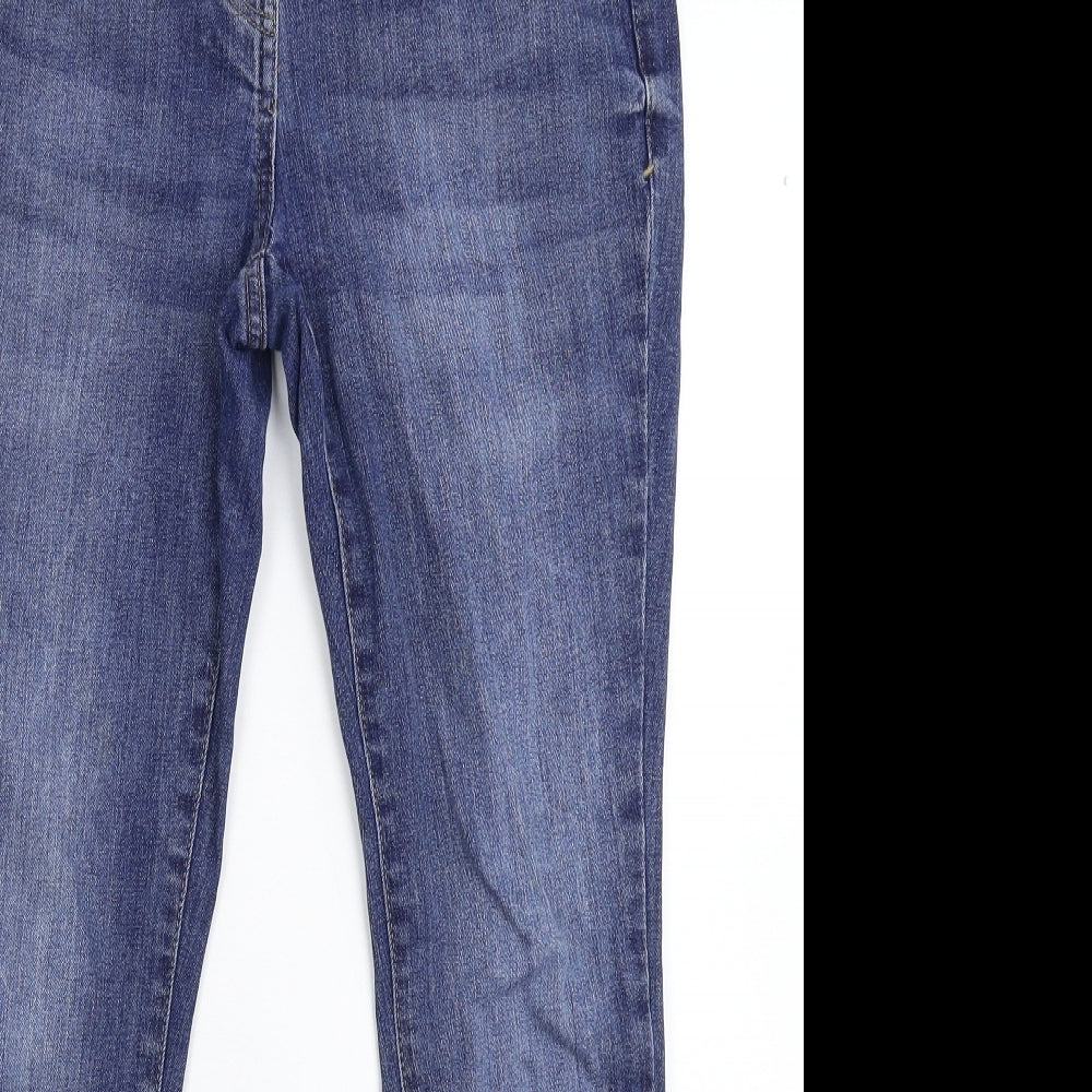 NEXT Womens Blue  Denim Skinny Jeans Size 12 L26 in