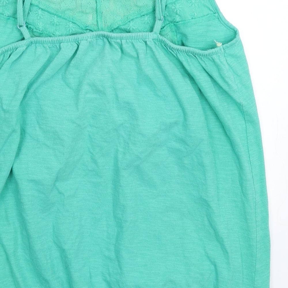 Matalan Womens Green   Basic Tank Size 12