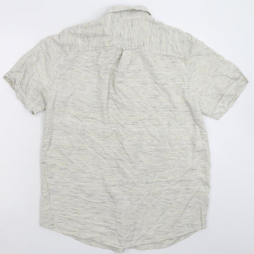 Morley Mens Grey    Button-Up Size L
