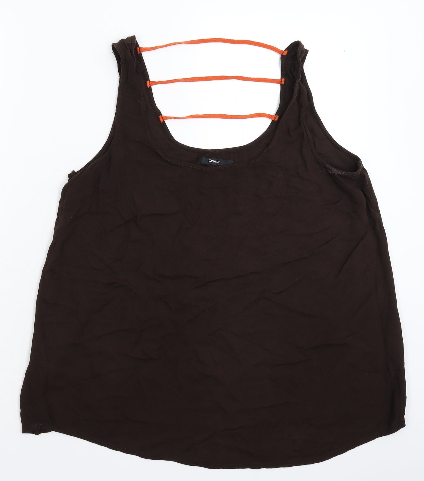 George Womens Grey   Basic Tank Size 12