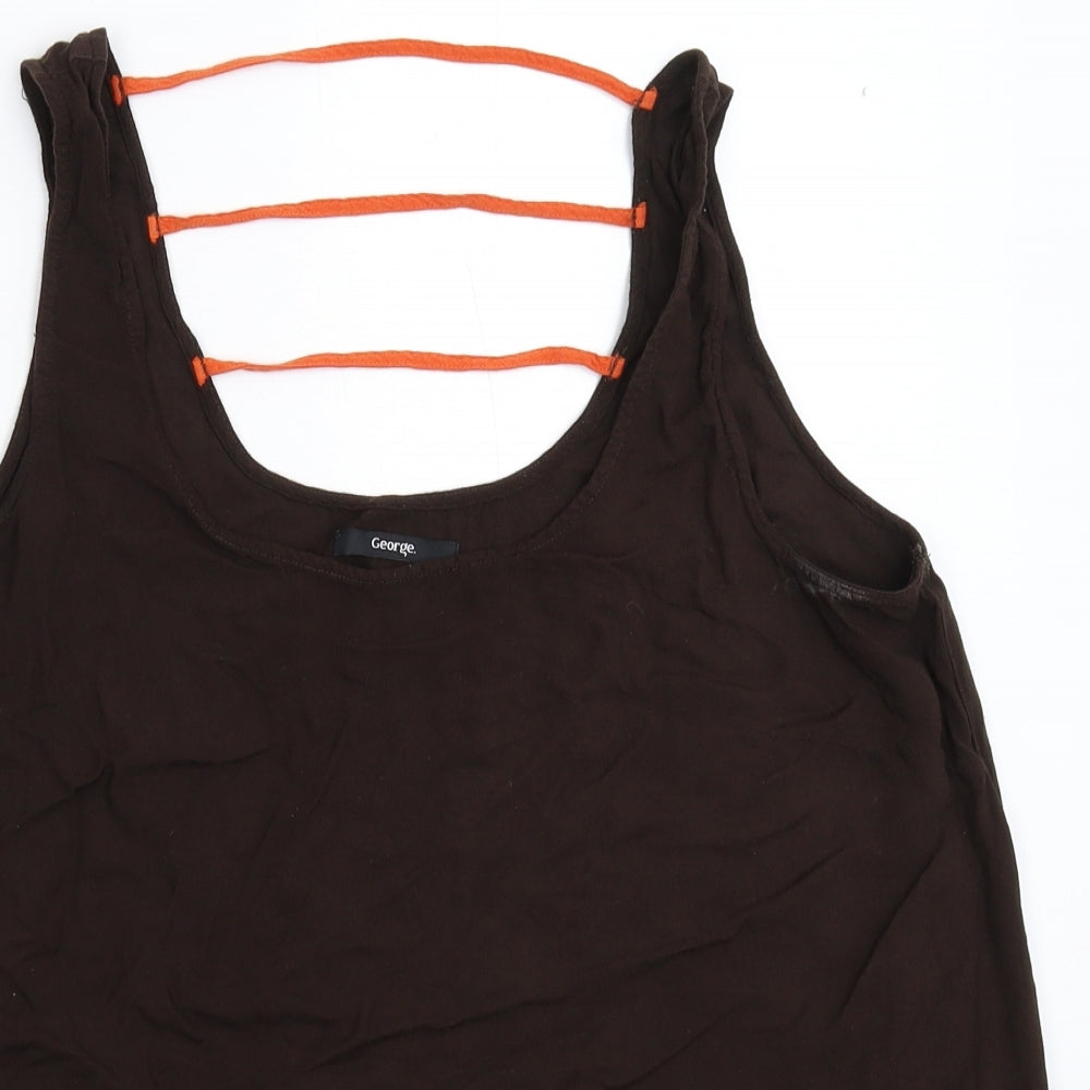 George Womens Grey   Basic Tank Size 12