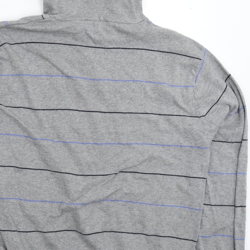 UrbanSpirit Mens Grey Check Knit Pullover Jumper Size XL