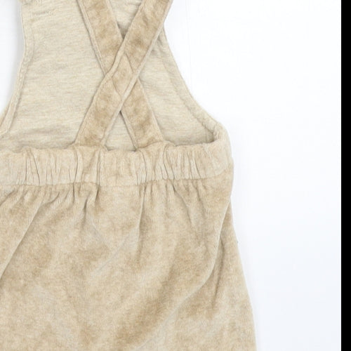 NEXT Baby Grey   Dungaree One-Piece Size 3-6 Months