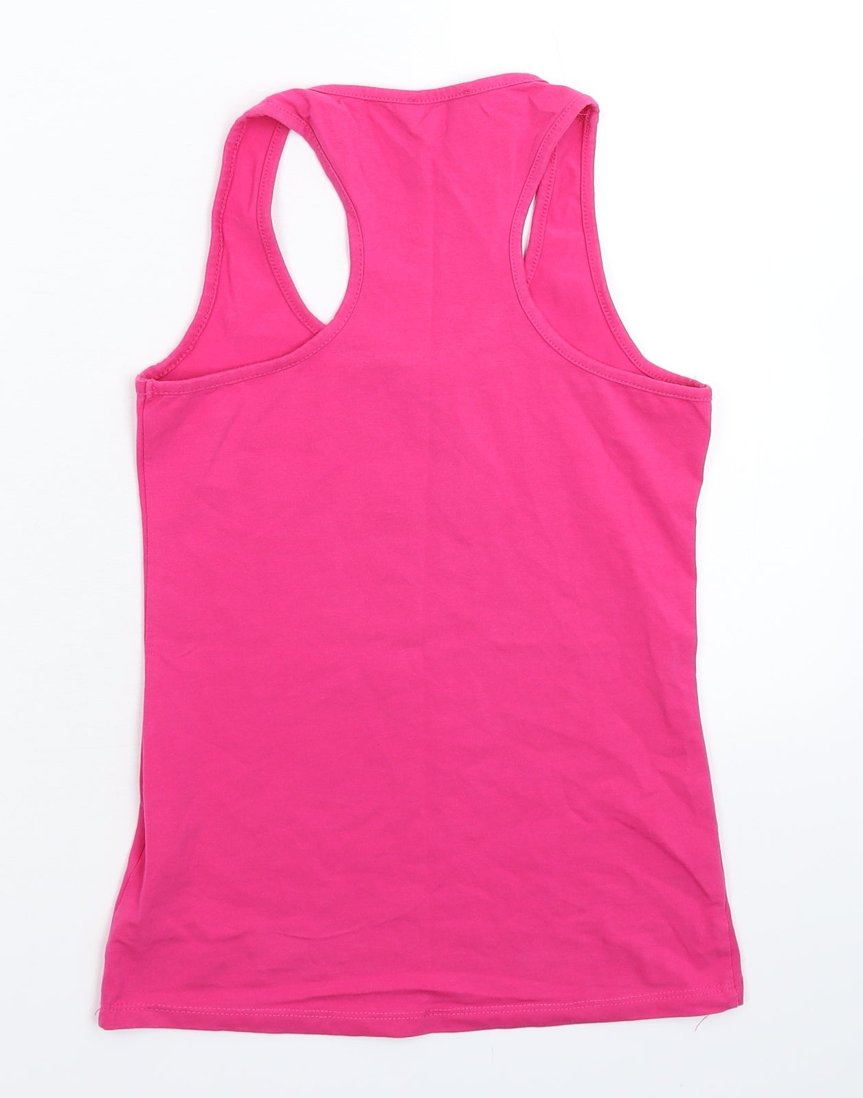 Megi Womens Pink   Basic Tank Size S
