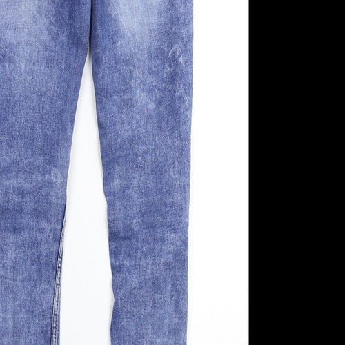 Sinsay Womens Blue  Denim Skinny Jeans Size 28 in L26 in