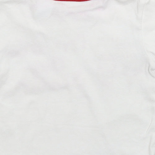 Miniwear Girls White   Basic T-Shirt Size 24 Months