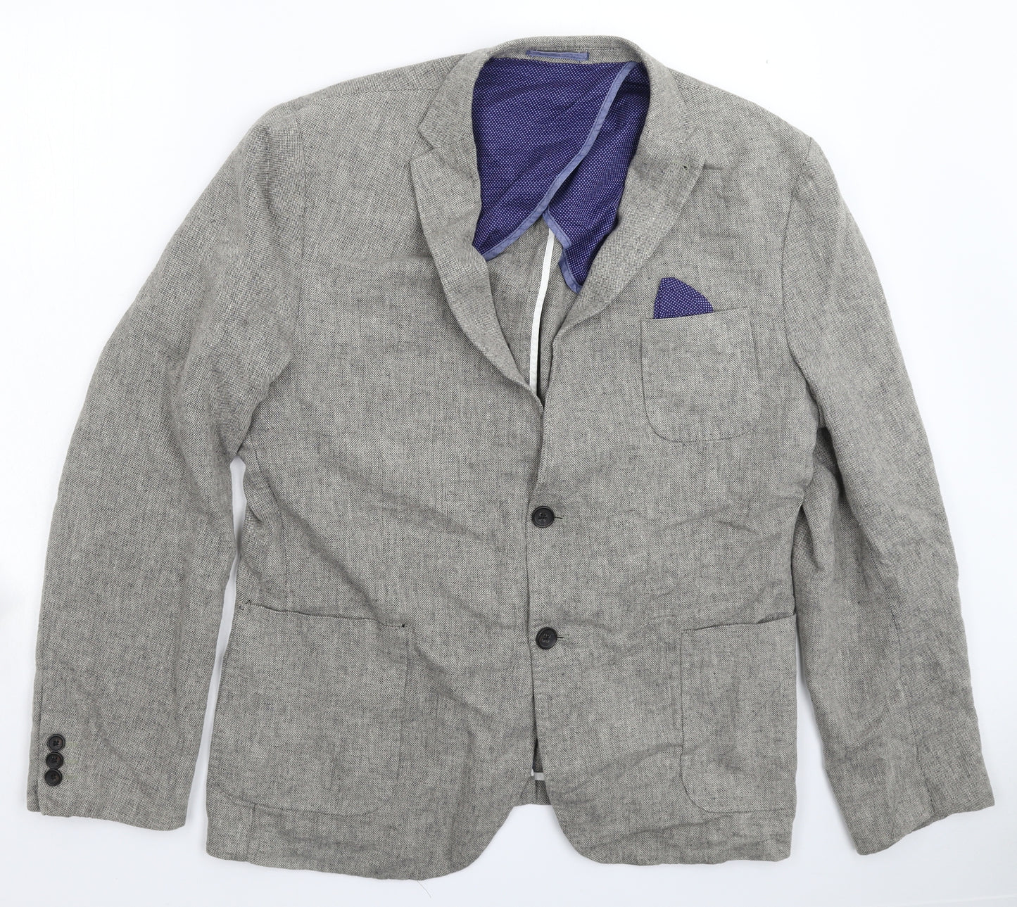 NEXT Mens Grey   Jacket Blazer Size 46