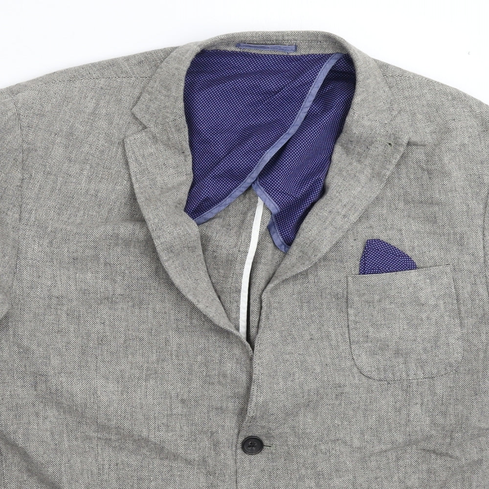 NEXT Mens Grey   Jacket Blazer Size 46