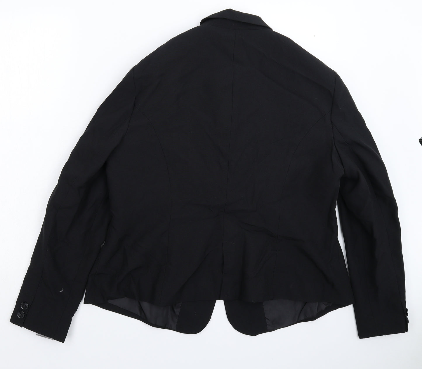 Primark Womens Black   Jacket Suit Jacket Size 20