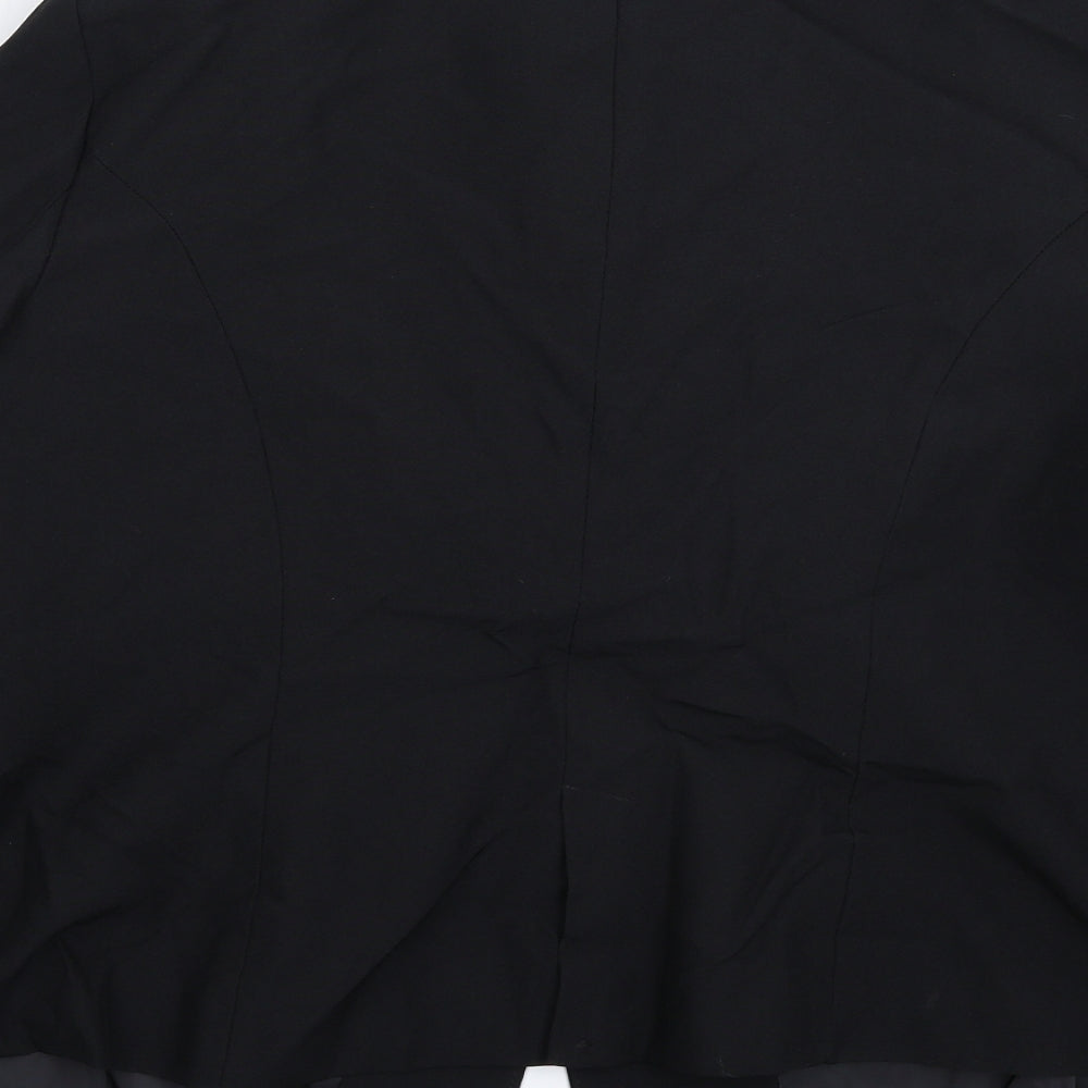 Primark Womens Black   Jacket Suit Jacket Size 20