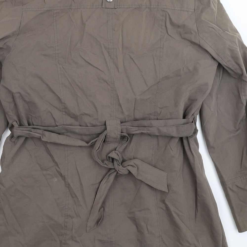Klass Womens Grey   Jacket Coat Size 16