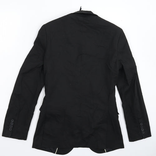 New Look Mens Black   Jacket Suit Jacket Size 36
