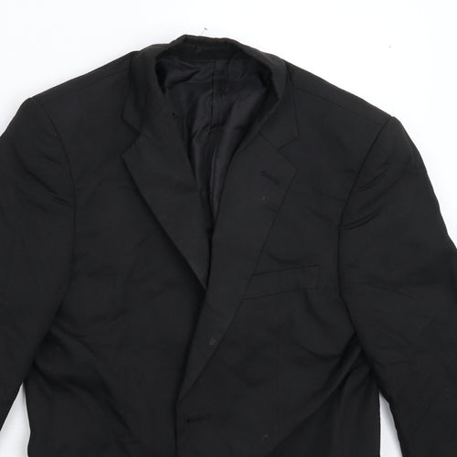 New Look Mens Black   Jacket Suit Jacket Size 36