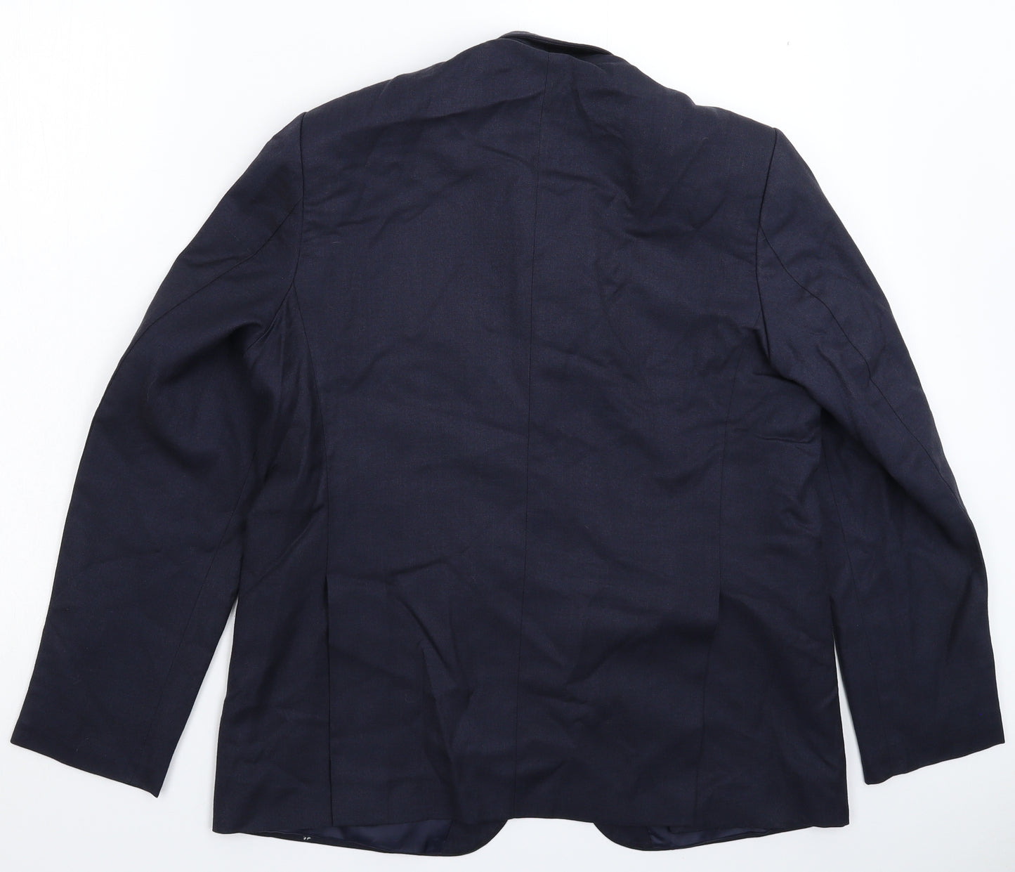 Preworn Mens Blue   Jacket Suit Jacket Size 40
