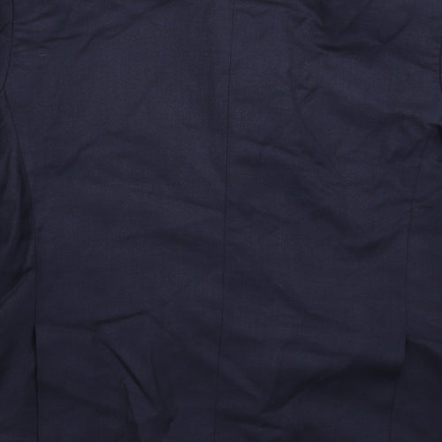 Preworn Mens Blue   Jacket Suit Jacket Size 40