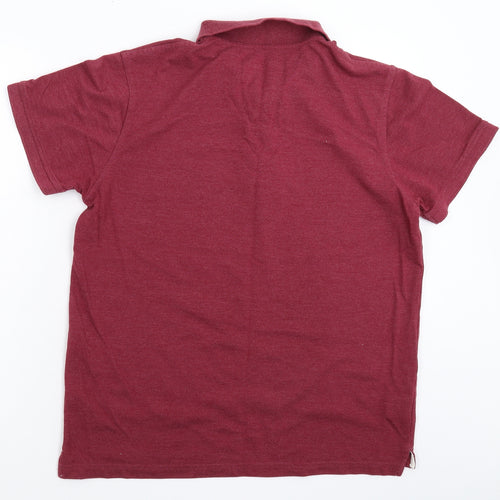 Easy Mens Brown    Polo Size L