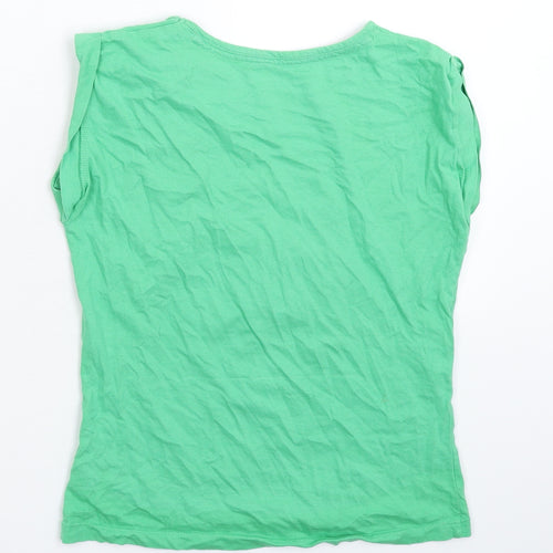Dunnes Stores Girls Green   Basic T-Shirt Size 10 Years