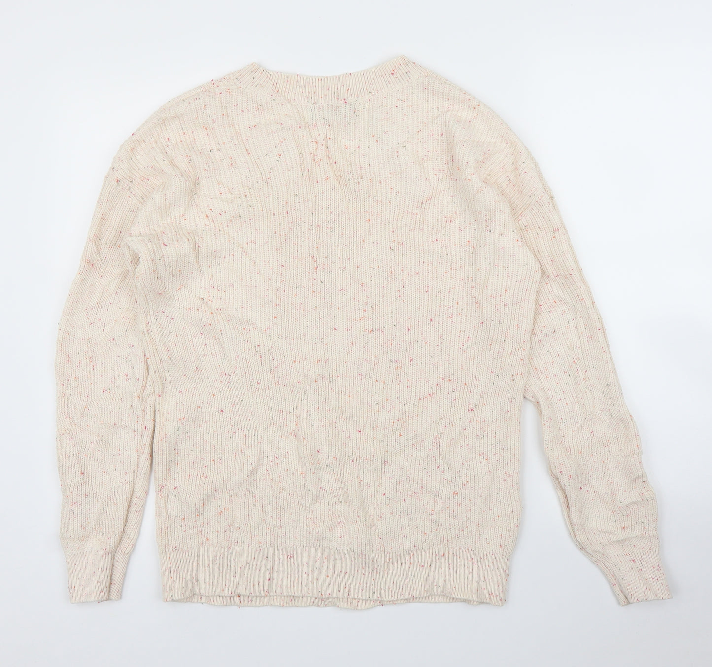 M&S Womens Beige   Pullover Jumper Size M