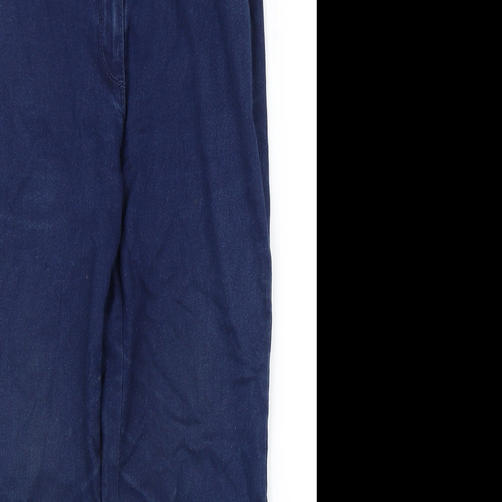 Bonmarché Womens Blue  Denim Straight Jeans Size 10 L23 in