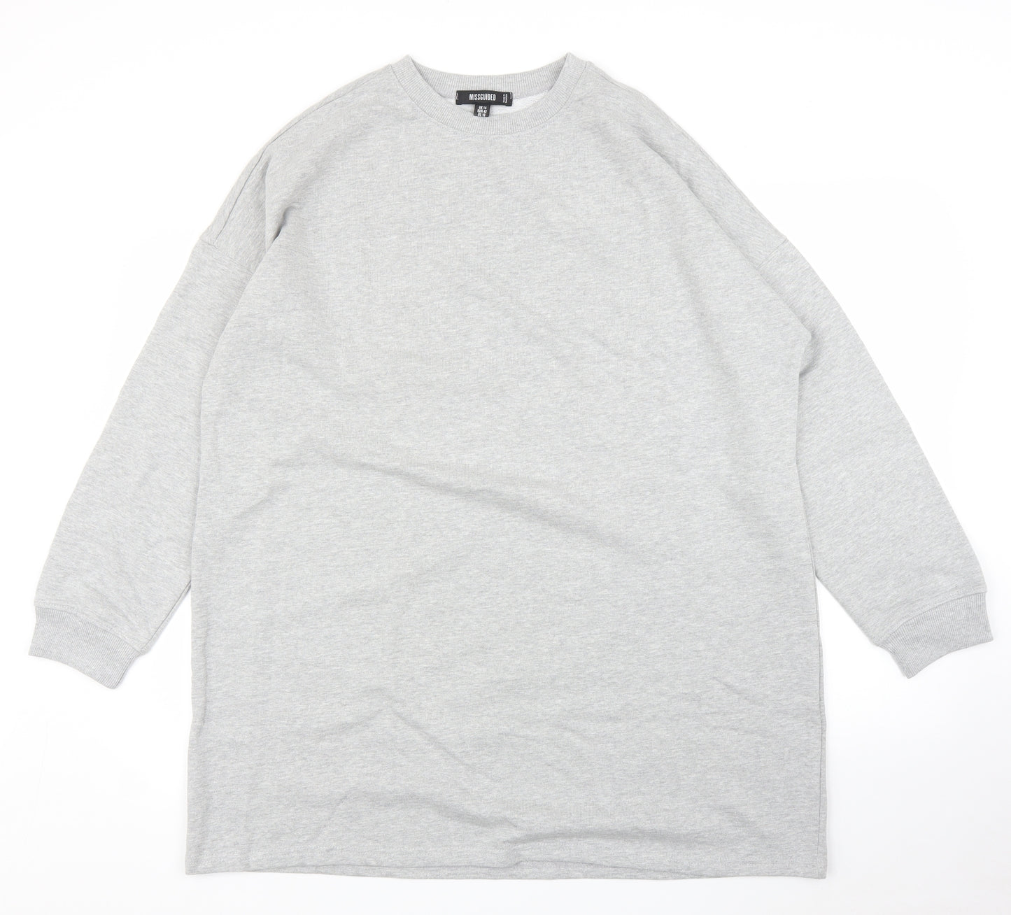 Missguided Womens Grey   Pullover Jumper Size 14