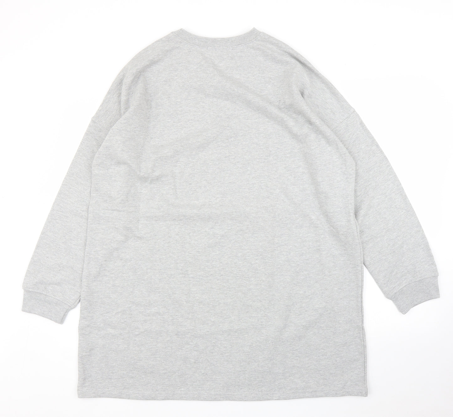 Missguided Womens Grey   Pullover Jumper Size 14