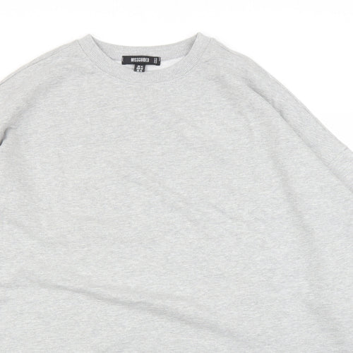 Missguided Womens Grey   Pullover Jumper Size 14