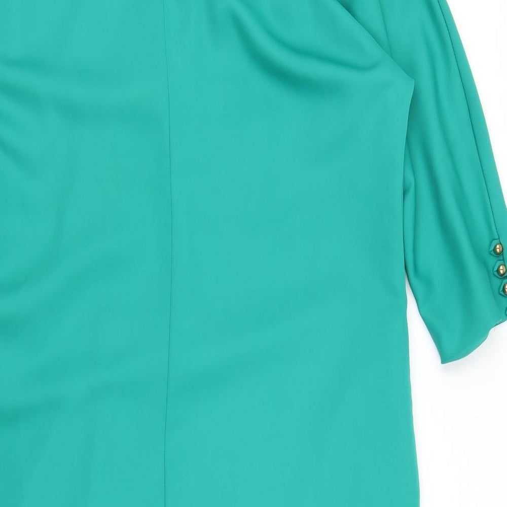 Waryant Womens Green   Shift  Size 14