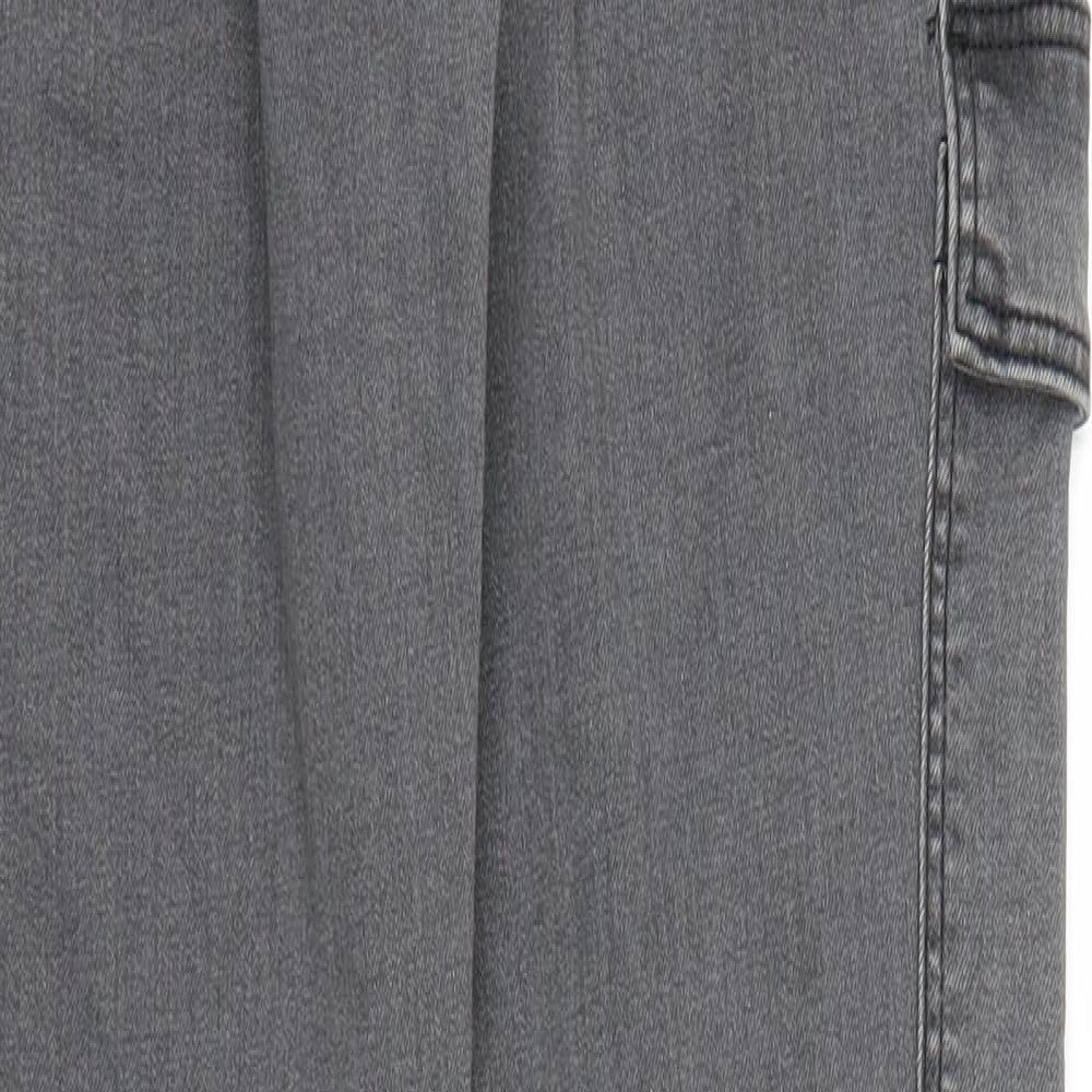 NEXT Womens Grey  Denim Skinny Jeans Size 10 L29 in