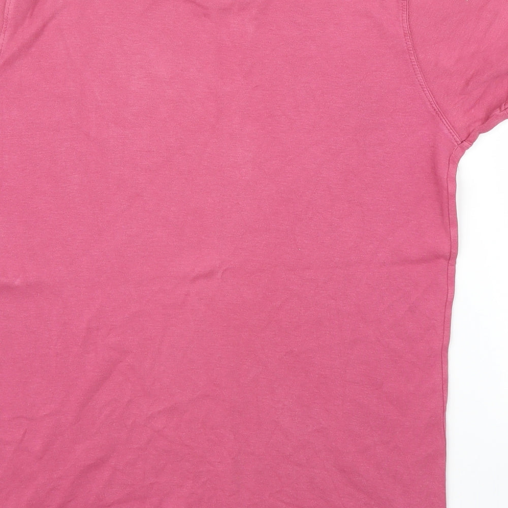 North Face Womens Pink   Basic T-Shirt Size M