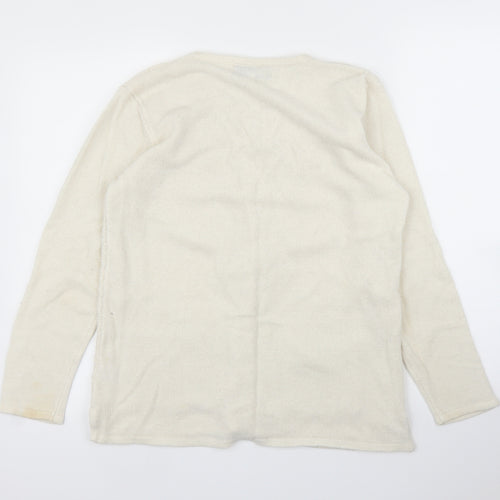 Fragrance Womens Ivory   Cardigan Jumper Size S