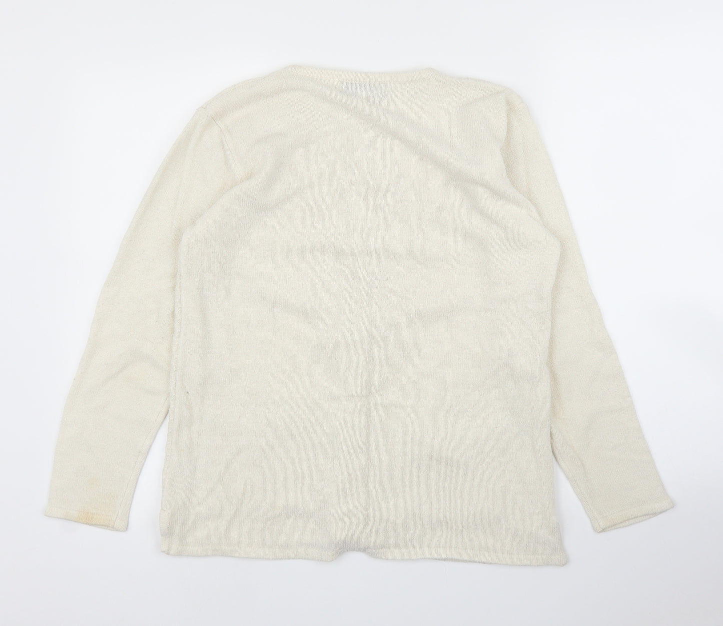 Fragrance Womens Ivory   Cardigan Jumper Size S