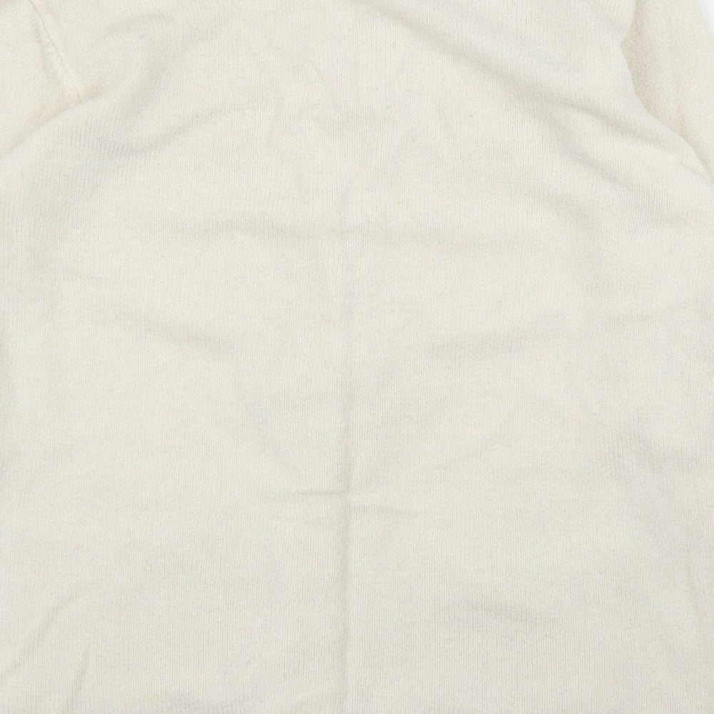 Fragrance Womens Ivory   Cardigan Jumper Size S