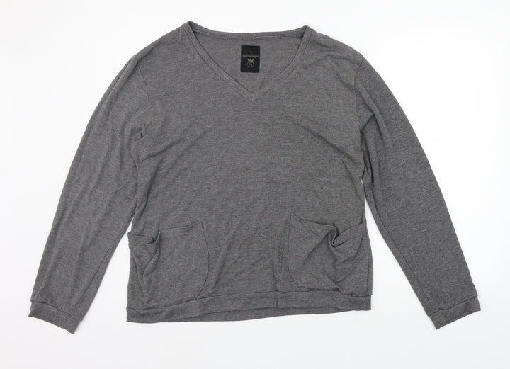 Golddigga Womens Grey   Pullover Jumper Size 14