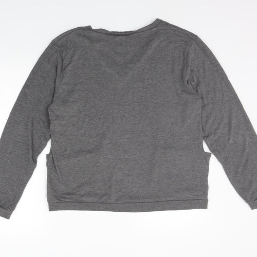 Golddigga Womens Grey   Pullover Jumper Size 14