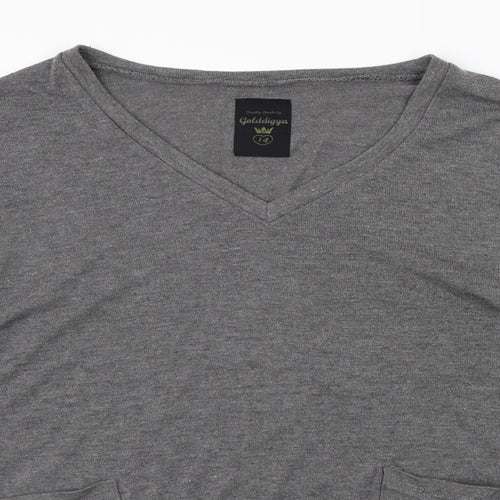 Golddigga Womens Grey   Pullover Jumper Size 14