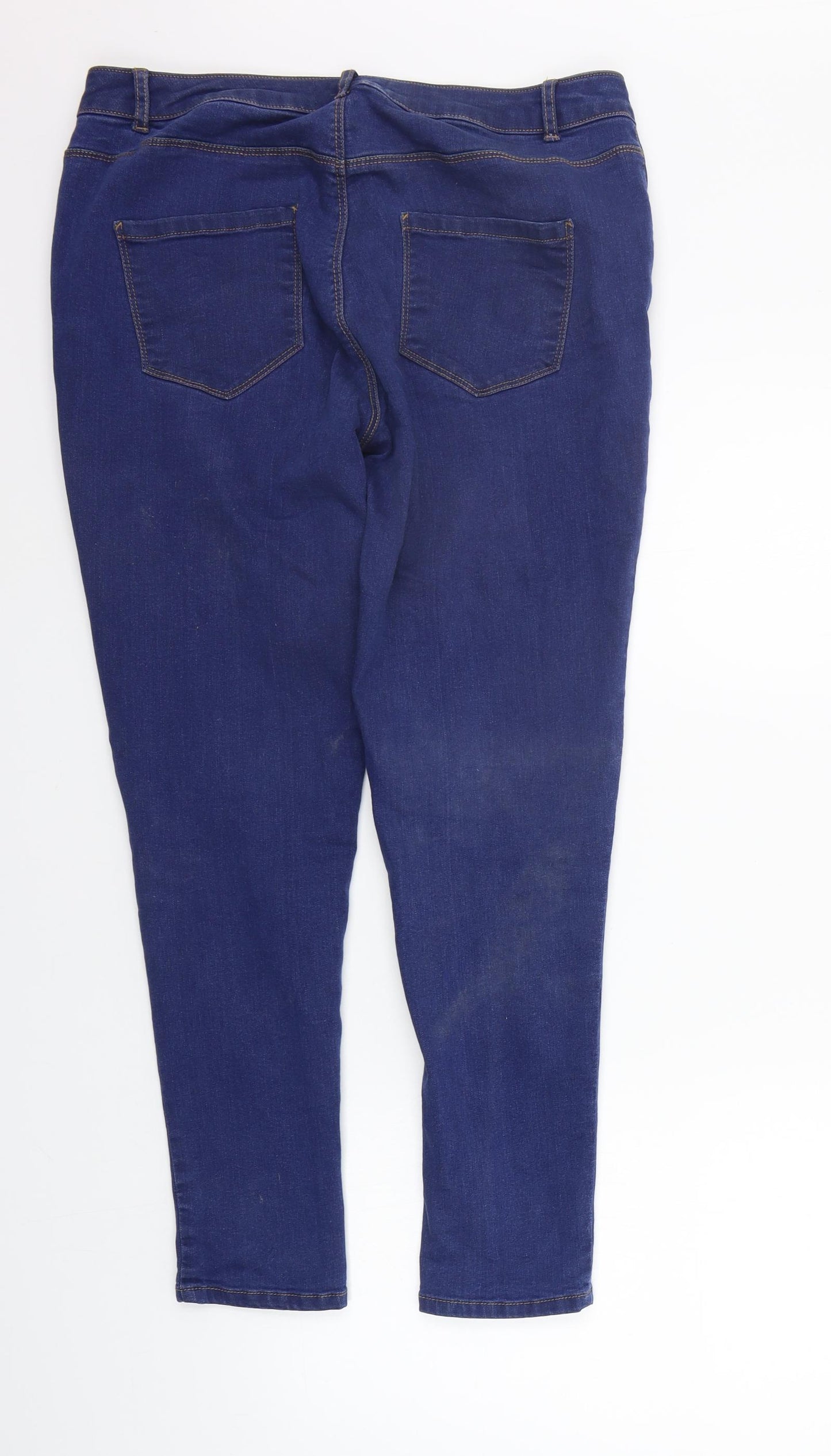 Dorothy Perkins Womens Blue   Straight Jeans Size 14 L29 in