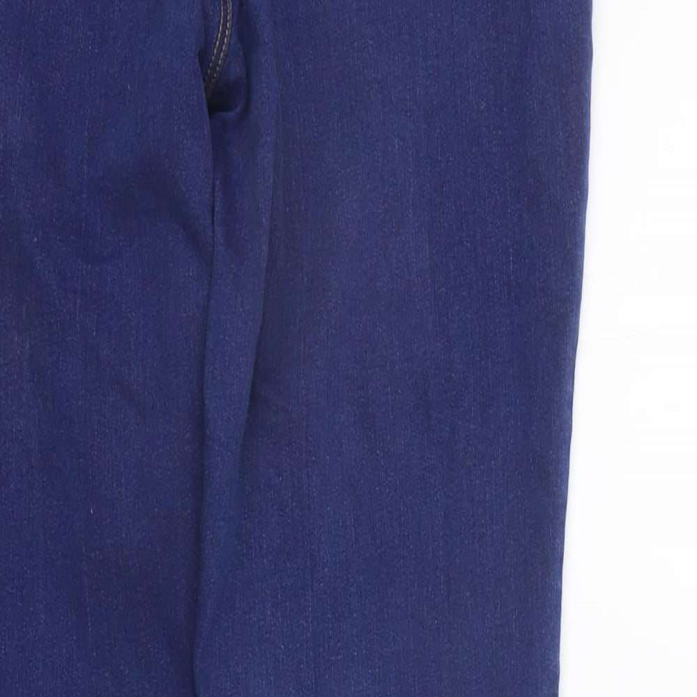 Dorothy Perkins Womens Blue   Straight Jeans Size 14 L29 in