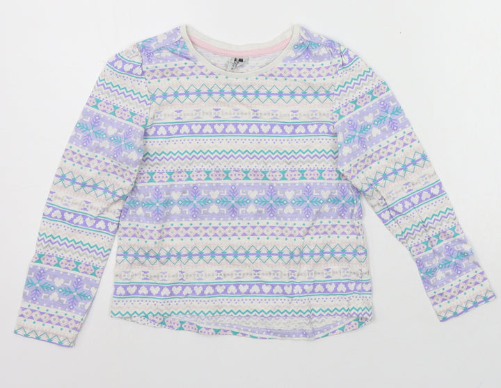 TU Girls Multicoloured Striped Basic Polo Size 2-3 Years