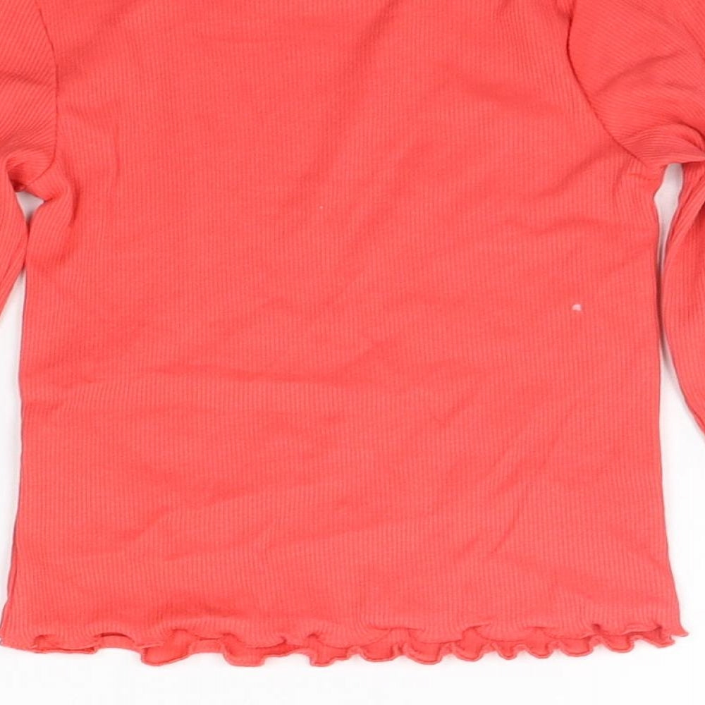 George Girls Pink   Basic T-Shirt Size 2-3 Years