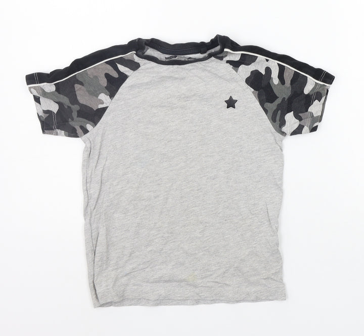NEXT Girls Grey   Basic T-Shirt Size 4-5 Years