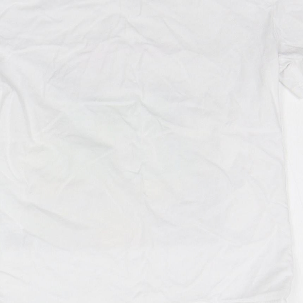 H&M Boys White   Basic T-Shirt Size 7-8 Years